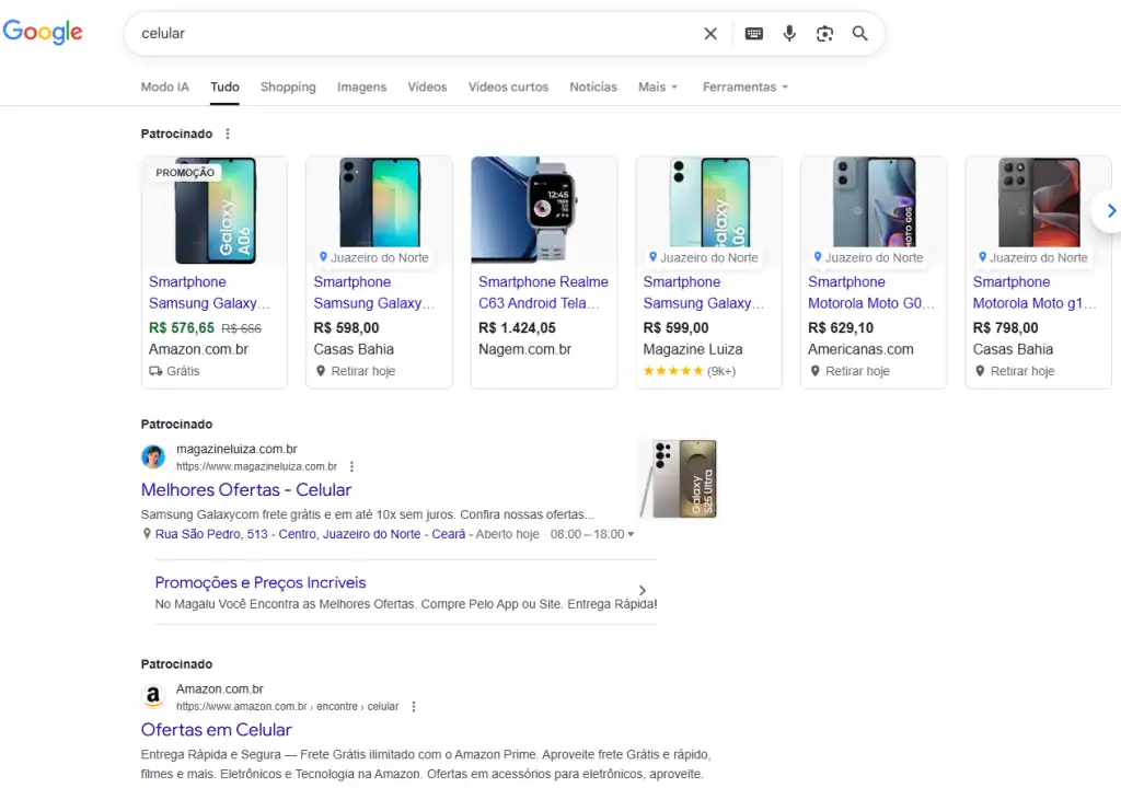 Google Shopping o que é e como anunciar