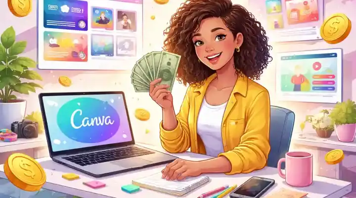 10 Maneiras de Ganhar Dinheiro com o Canva em 2026